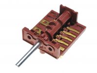 Переключатель мощности конфорки ПМЭ27-2375П (7 позиционный, вал - 39,5 мм) (Т20671-2375, АС6-Т20-671)