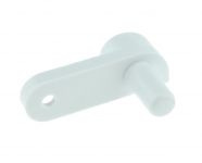 Упор двери нижний (левый) холодильника Indesit, Ariston, Stinol