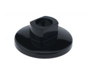 Юбка (воротник) ручки регулировки плиты Gefest черная