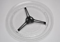 Тарелка СВЧ 245 мм с роликами и коплером