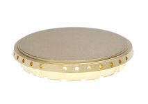 Рассекатель пламени (латунный 78 мм) плиты Indesit, Ariston 